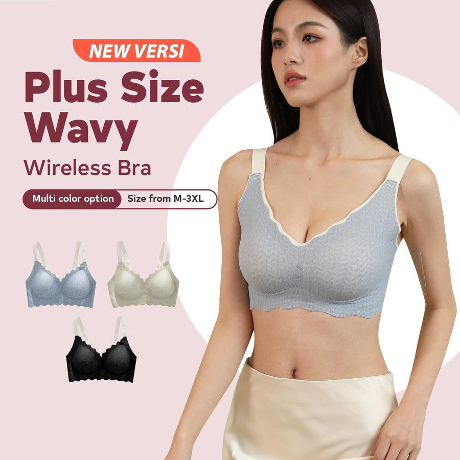 Plus Size Seamless Push Up Bra Full Coverage for Women Ultra Comfort Bra