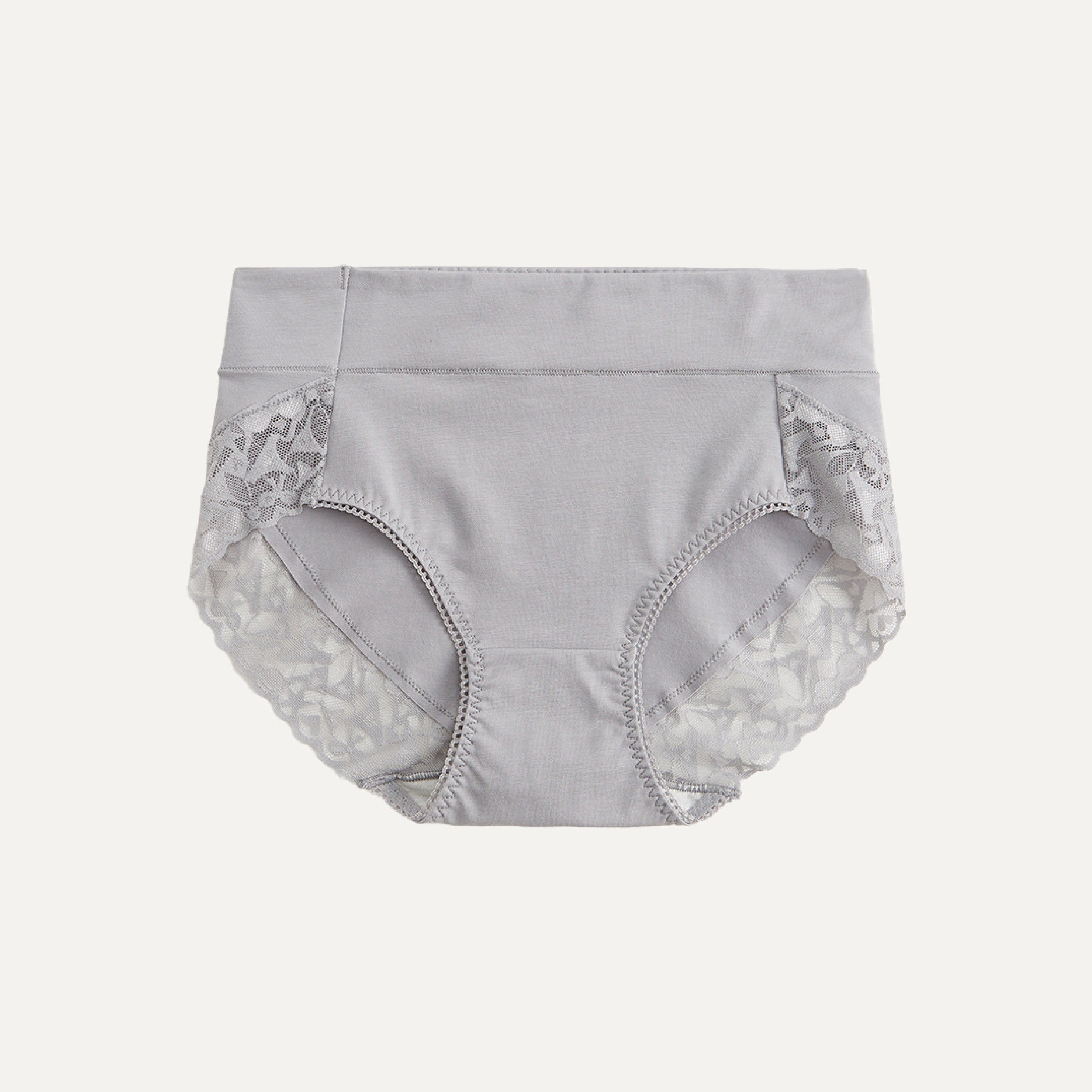 Mid Waist Soft Cotton Seamless Panties P08