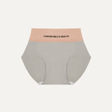 Ultra Soft Ice Silk Mid Waist Seamless Underwear P69