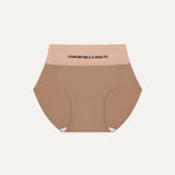 Ultra Soft Ice Silk Mid Waist Seamless Underwear P69