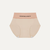Ultra Soft Ice Silk Mid Waist Seamless Underwear P69