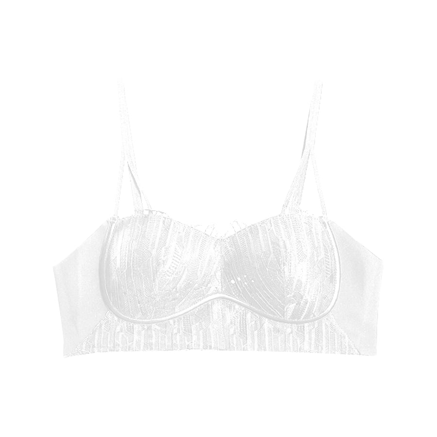 Lace Strapless Singlet Bra T90